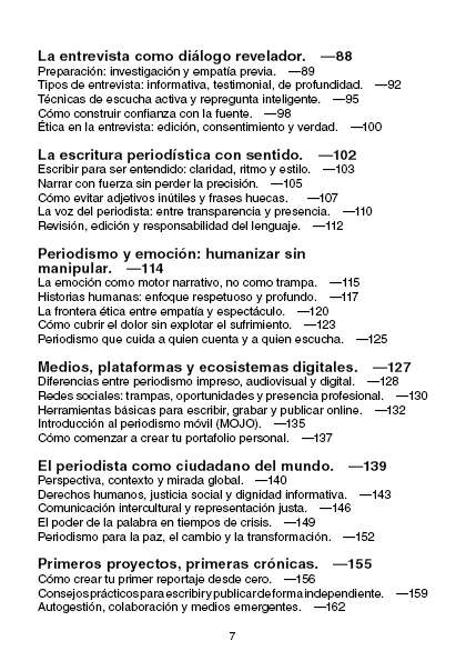 La vocación de contar: inicios del periodismo con conciencia (Libro PDF Descargable)